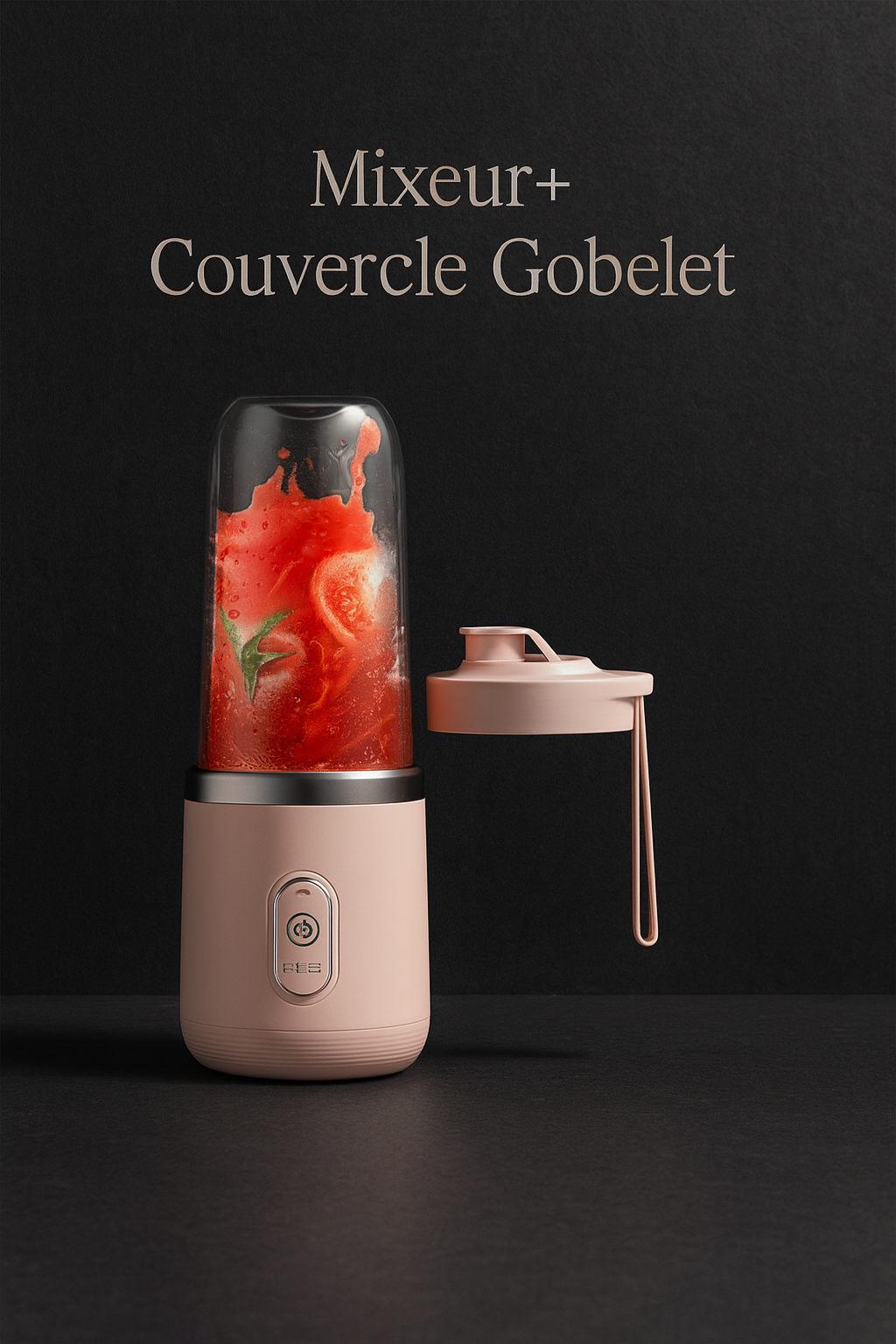 🥤 Mini Mixeur USB LumiAura™ – Faites vos smoothies partout, facilement