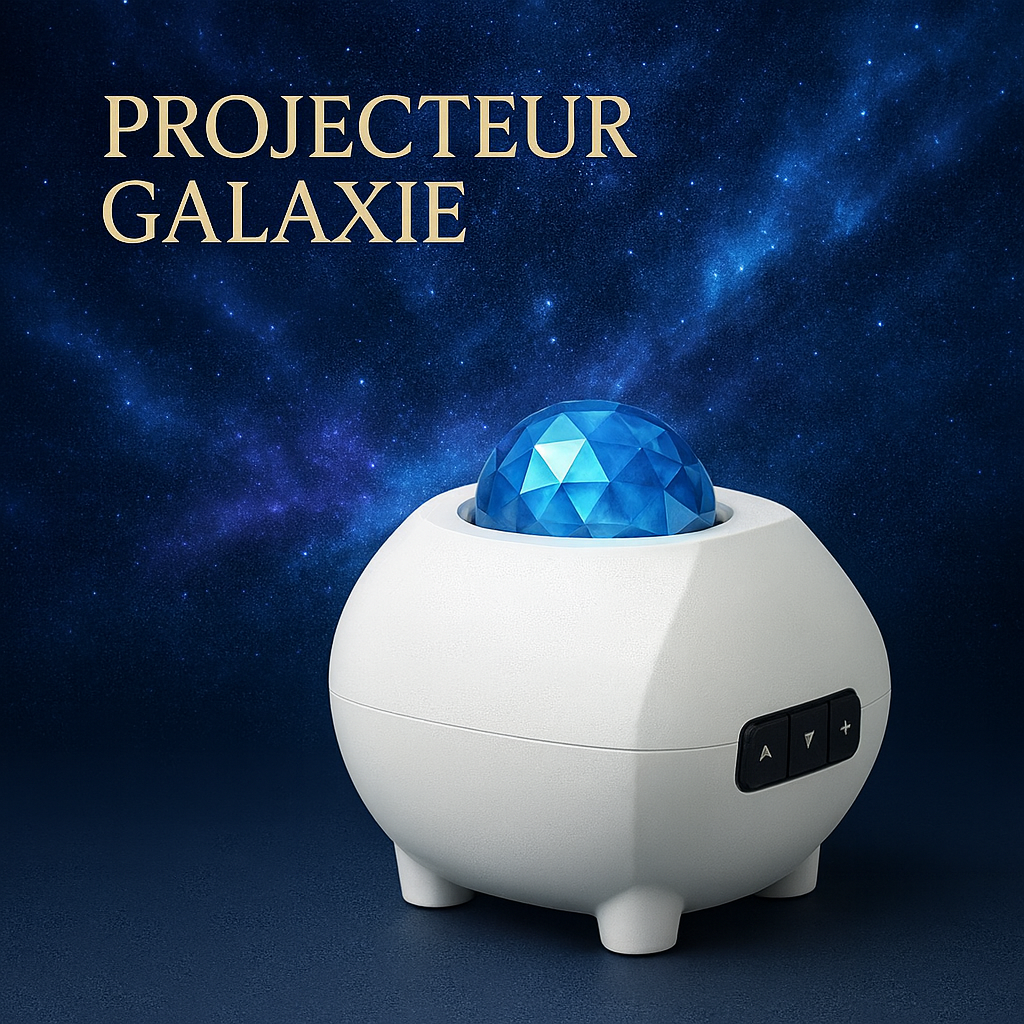 🌌 Projecteur Galaxie – LumiAura™