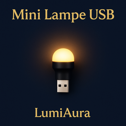 ✨ Mini Lampe USB LumiAura™