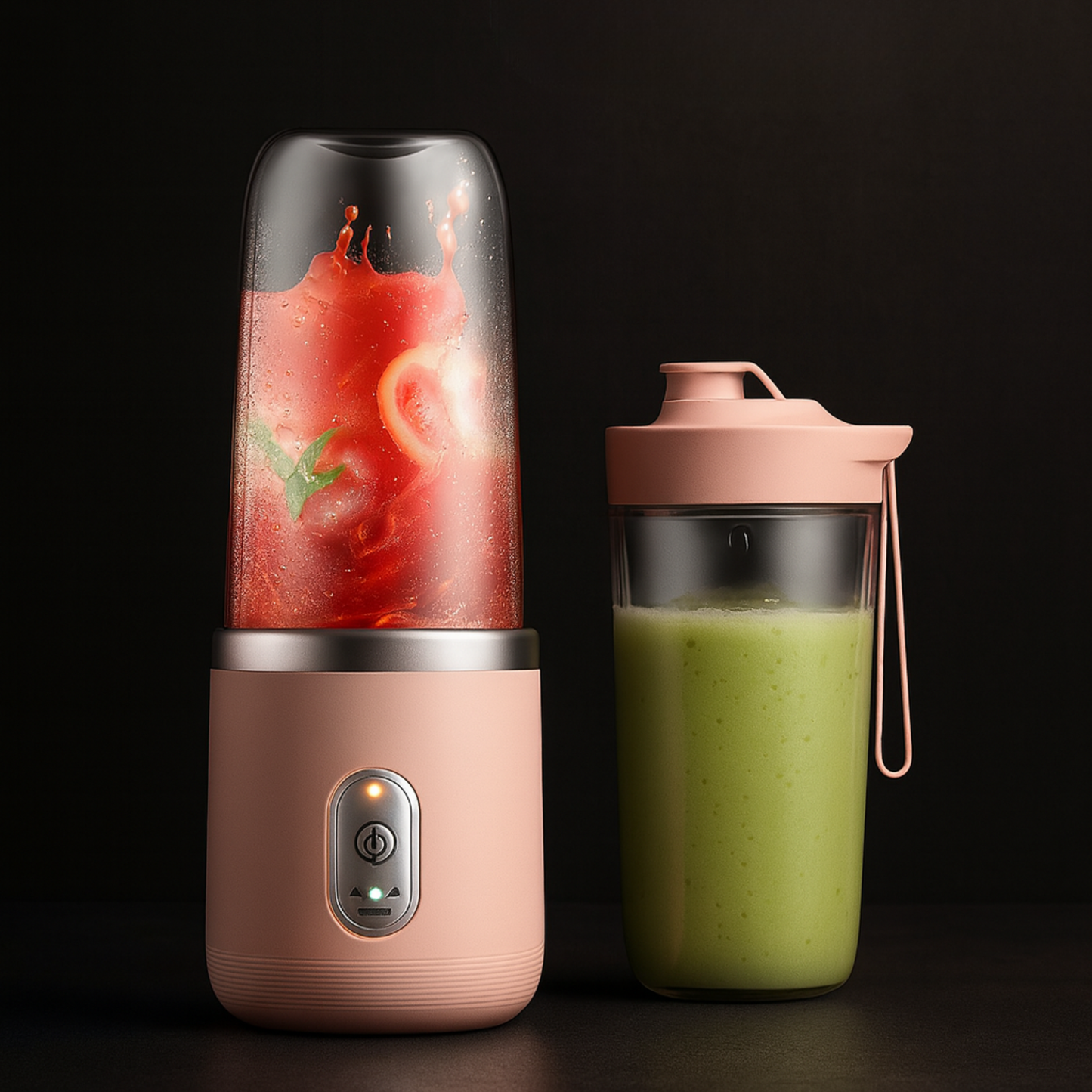 🥤 Mini Mixeur USB LumiAura™ – Faites vos smoothies partout, facilement